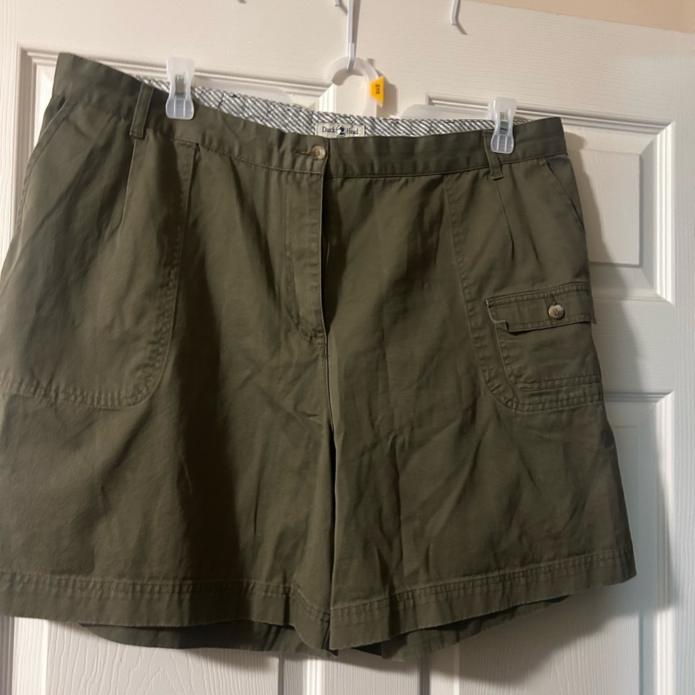 Women's Olive Green Shorts